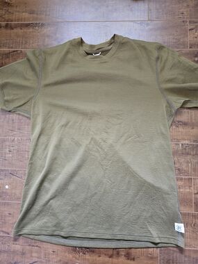 Reigning Champ Olive Short Sleeve Crew Tee